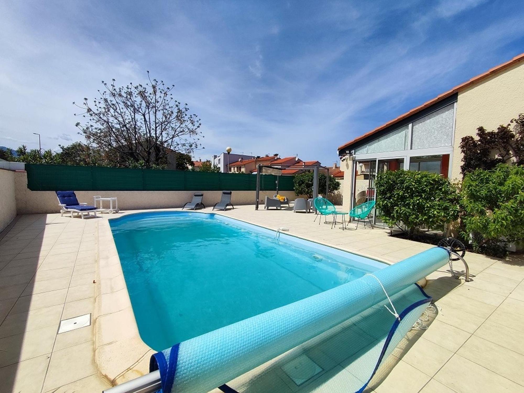 Pavillon 6 Pers A Argeles-Sur-Mer: Piscine, Clim, Parking, Wifi, Proche Plage - Fr-1-776-5 Bagian luar foto